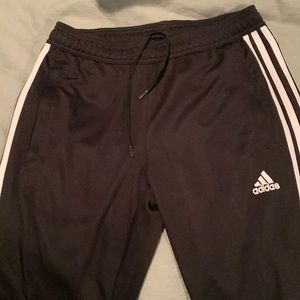 Small women climacool adidas pants. Zip at the legs